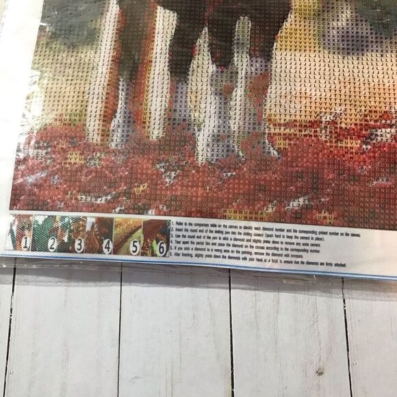 Diamond Painting kit 5D Horse Ly3653 craft kit 30” X 40” New - Picture 3 of 3